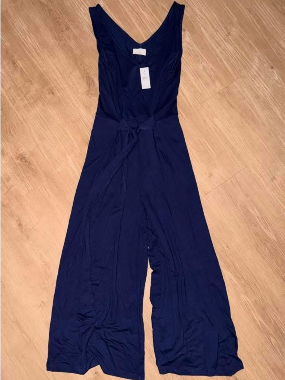 Lou & Grey Signature Softblend Lite Double V Jumpsuit, NWT ($80)! - Picture 2 of 3
